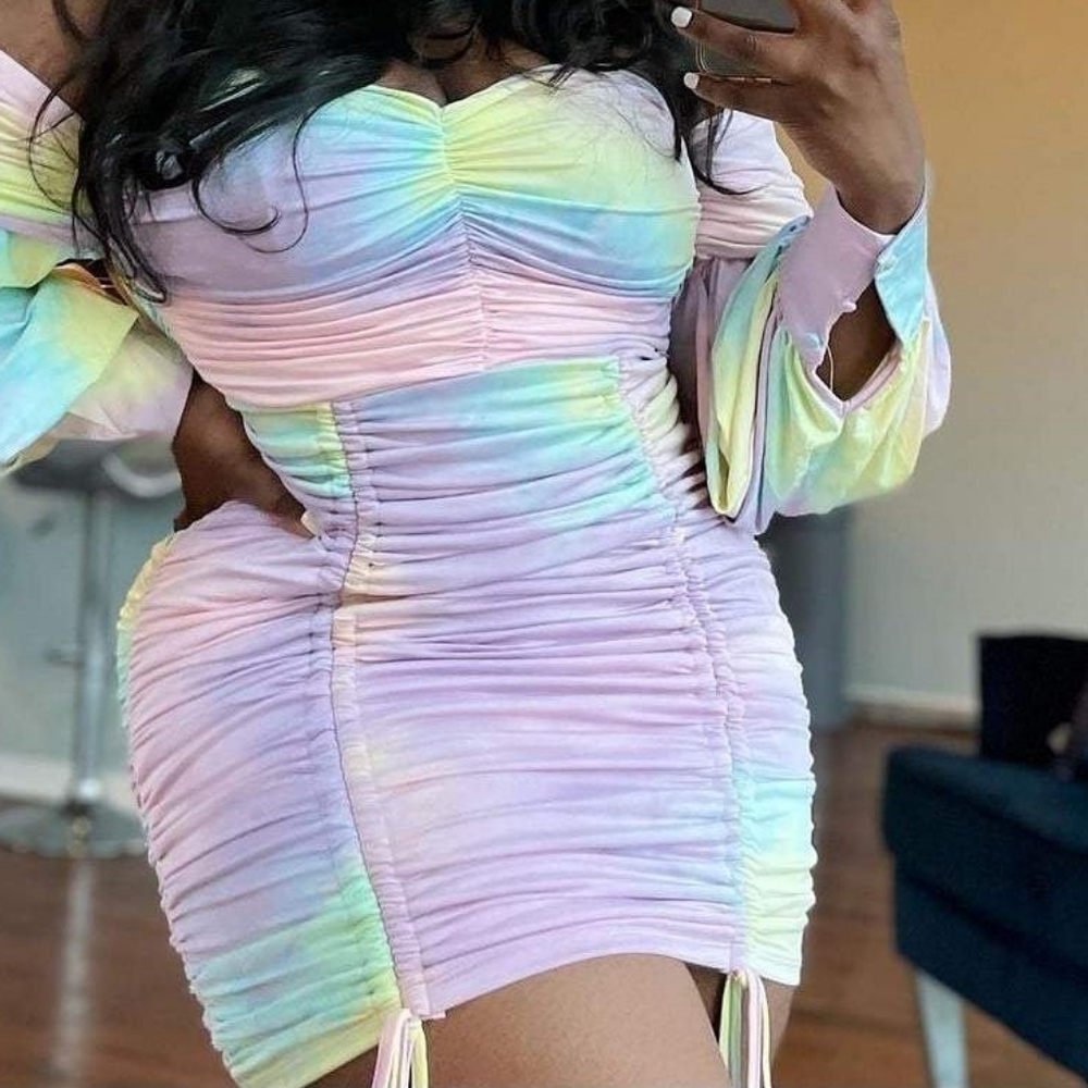 COTTON CANDY DREAMS- Mini Dress